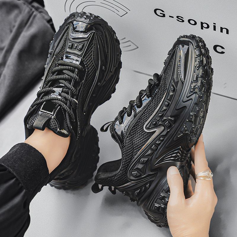 free shipping designer tripe men women breathable comfort black White outdoor sports casual shoes trainers sneakers classic