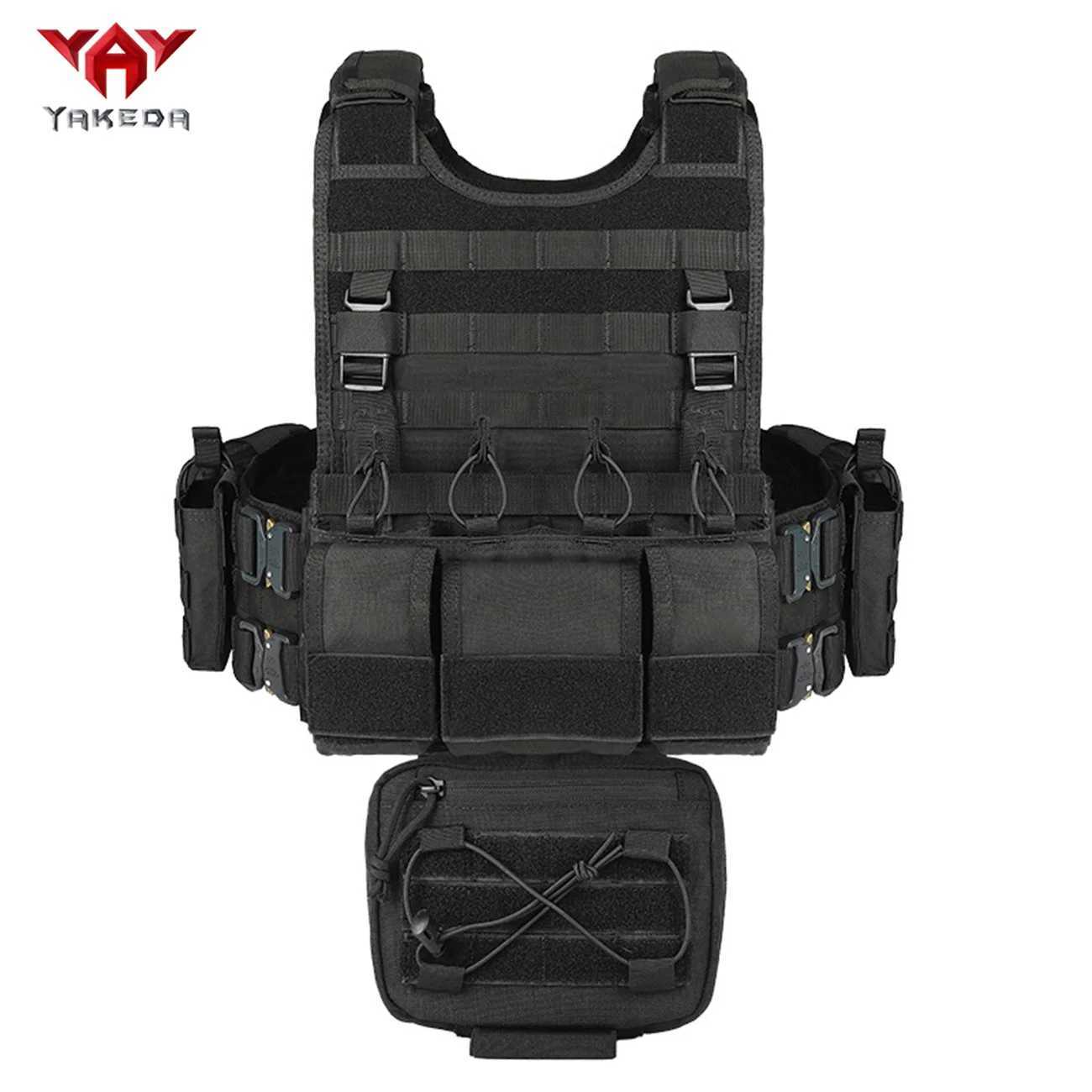 YAKEDA Multi-functional Training Vest Moller System Metal Easy to Wear and Remove Outdoor Training Vest XJ251114