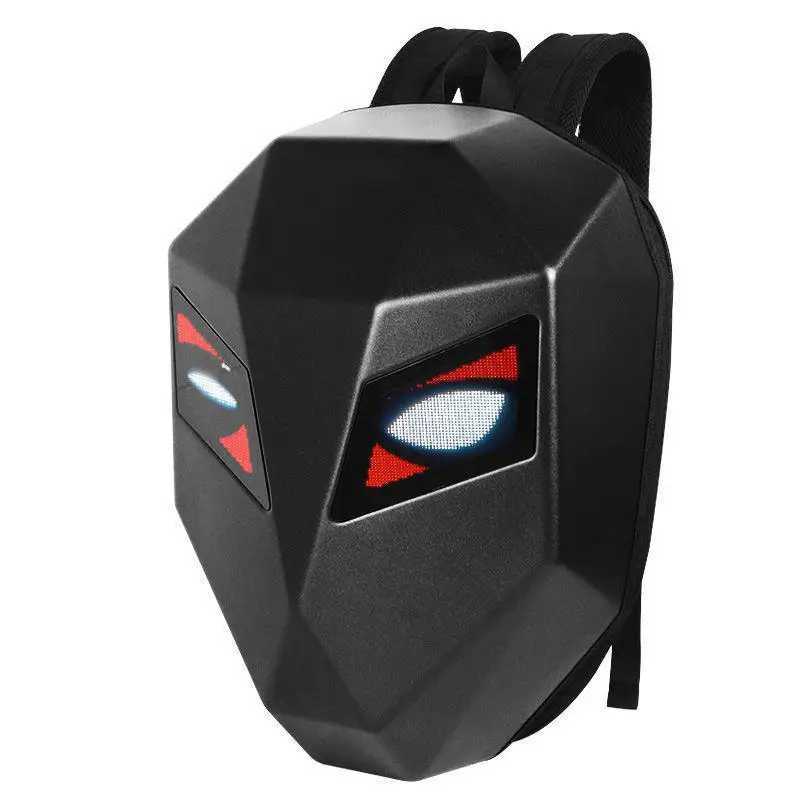 Led Riding Backpack Men Motorcycle Backpack Sports Personality Diy Knight Backpack Women Bag Mochila Feminina School Bags RugzakW251114