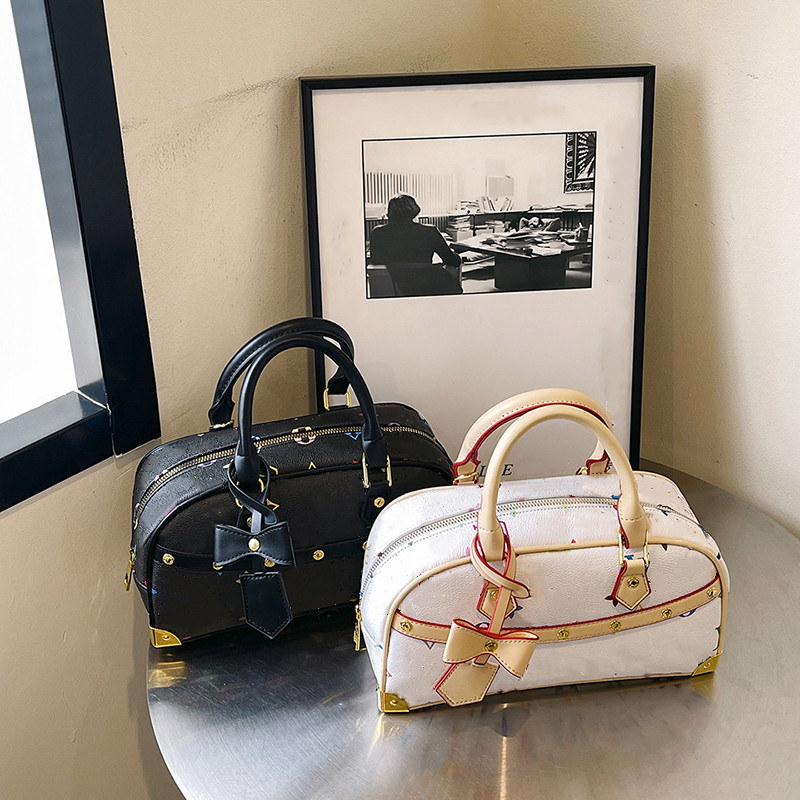 Designer Tote Bag East West pillow Handbag luxury Murakami Bowling bag Beach Bag Shoulder Shopping bag Fashion Crossbody Handbag dhagte