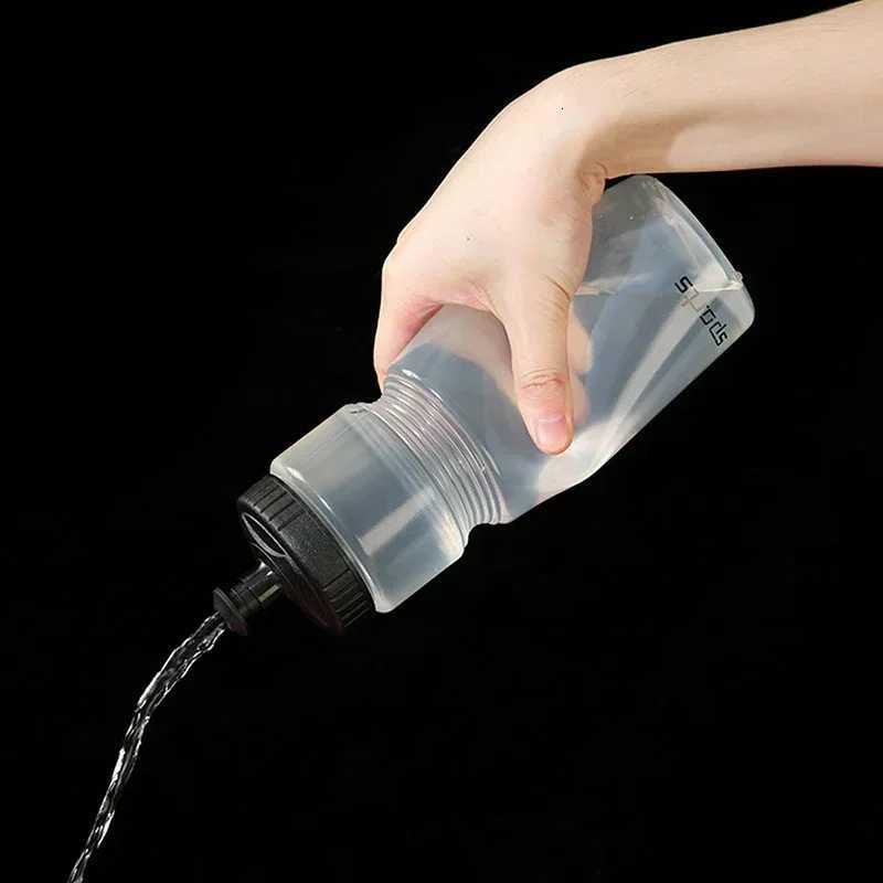 Cycling Water Bottle 750ml Leak-proof Squeezable Taste-free BPA-free Plastic Camping Hiking Sports Bicycle kettle White ColorW251114