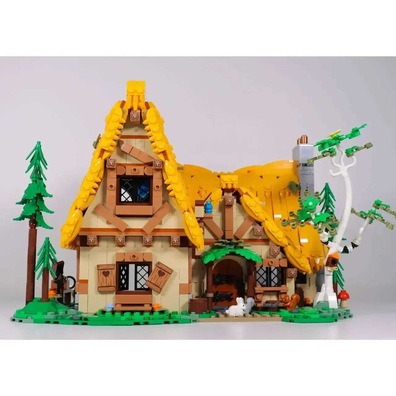 Inventory 2025 new 43242 princess cottage building block model street view building block assembly toys childrens gifts W250415