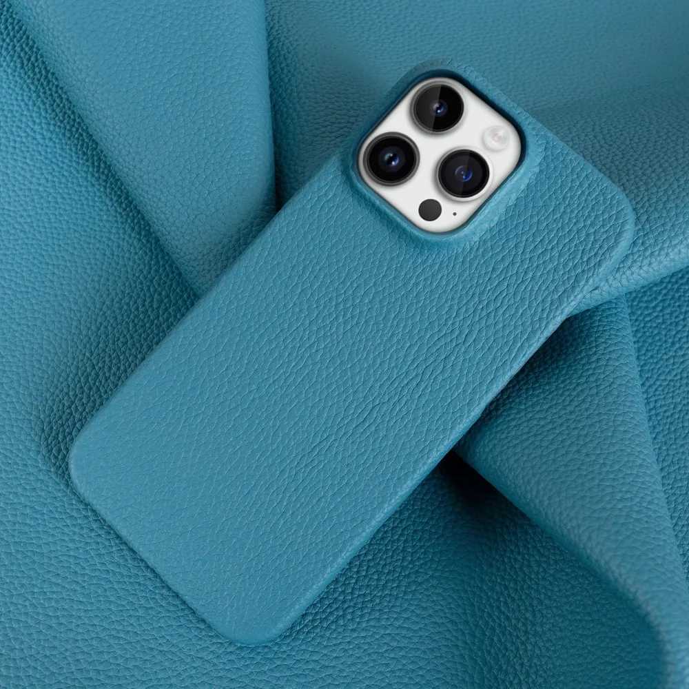 Luxury Cowhide Genuine Leather Case For iphone 14 Pro 17pro Max 15 12 13 14 XR XSMAX 7 8 SE2020 Cases Phone Cover Fundas Carcasa J251202