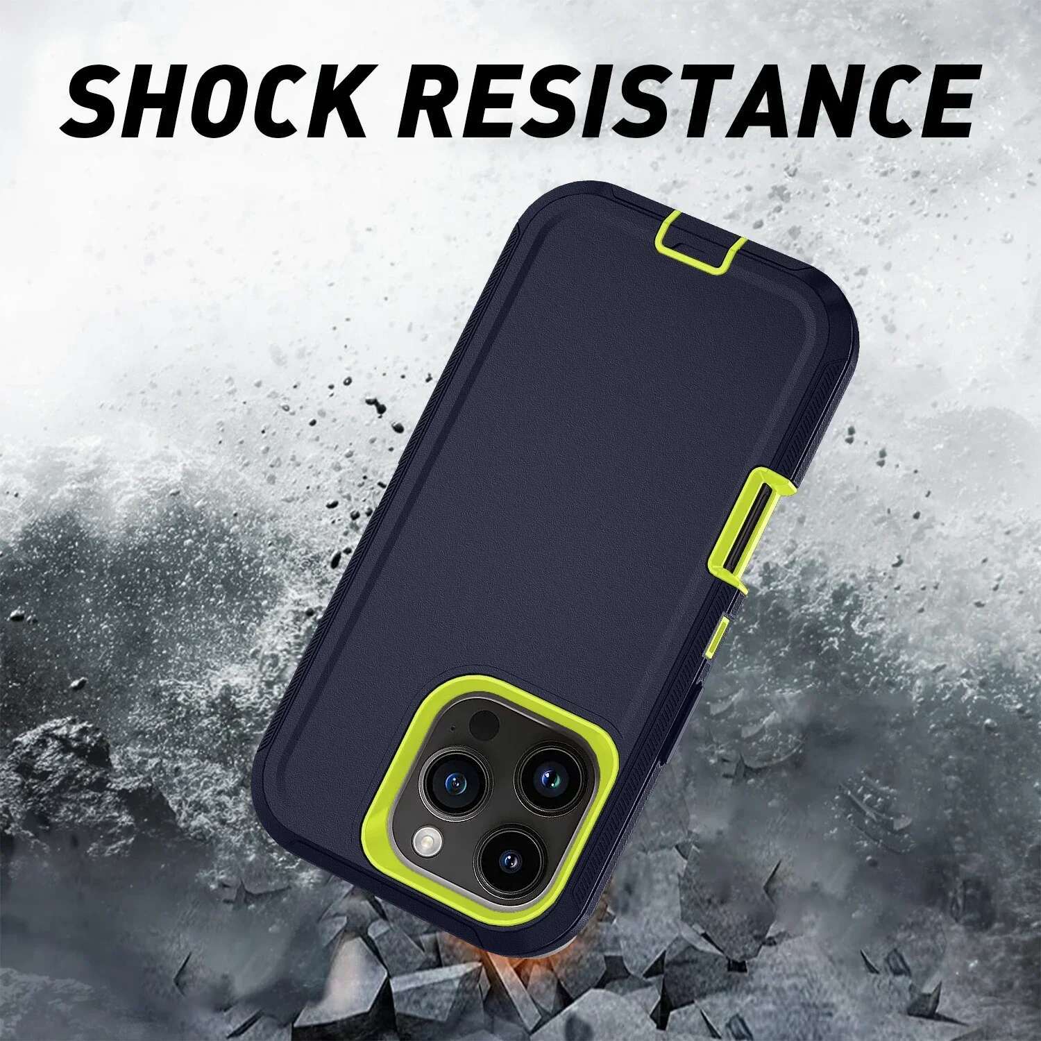 Otter Armor Box Shockproof Defender Phone Case for Iphone 16 11 12 13 14 15 Pro Max XSMAX 7 8 SE2 16E Hard Back Cover with Clip