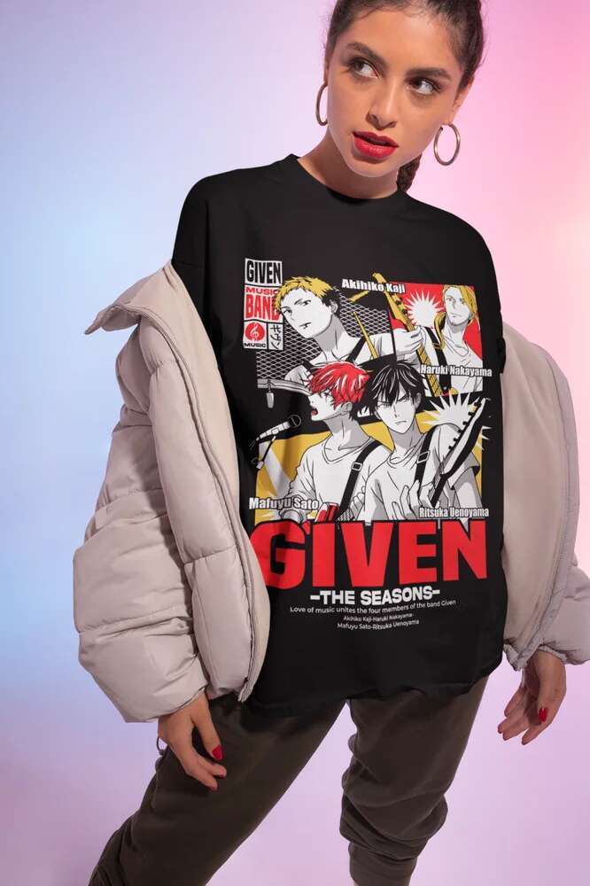 Given T-shirt Sato Mafuyu Kawaii akihiko ki nakayama Girl Gift Shirt All Size