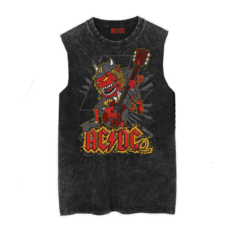 Summer Wrestler Orton Landy Waist Printed T-shirt Short Sleve Wrestling RKO Cotton Sleveless Top Mens T-shirt X250504