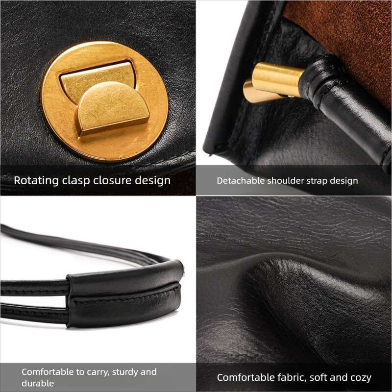 Luxury Bag Designer JOGUJOS Genuine Leather Crossbody Casual Versatile Women S Fashion Niche Handbag Commuter Shoulder Bag