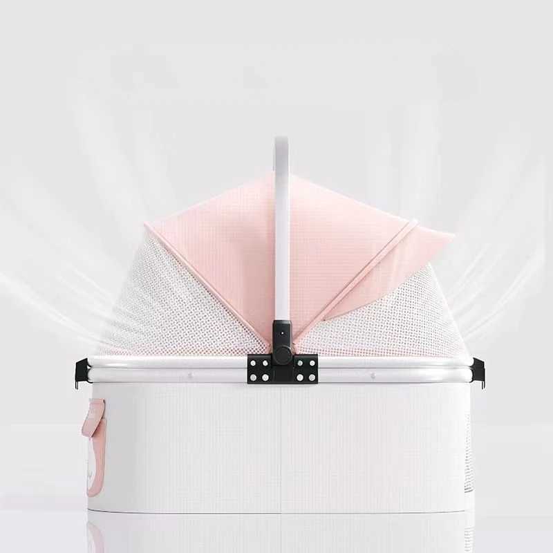 High appearance pet cart detachable and multifunctional lightweight foldable and portable pet cart X250415