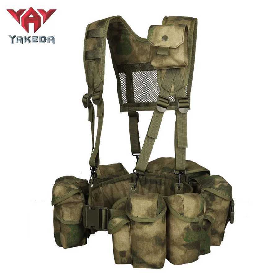 YAKEDA MOLLE system bellyband vest waterproof wear-resistant tear-resistant expandable and detachable XJ251114
