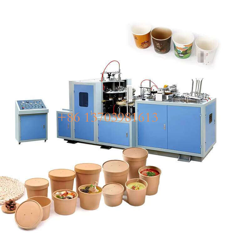 Yugong Paper Take Out Disposable Food Container Paper Food Box Making Machine