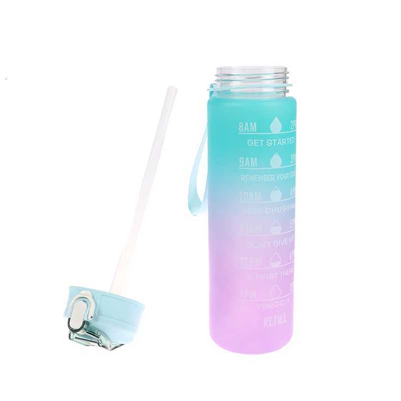 900ML Sport Water Bottle Leakproof Bottles Drinking Outdoor Travel Portable Water Bottle Gym Fitness JugsW251114