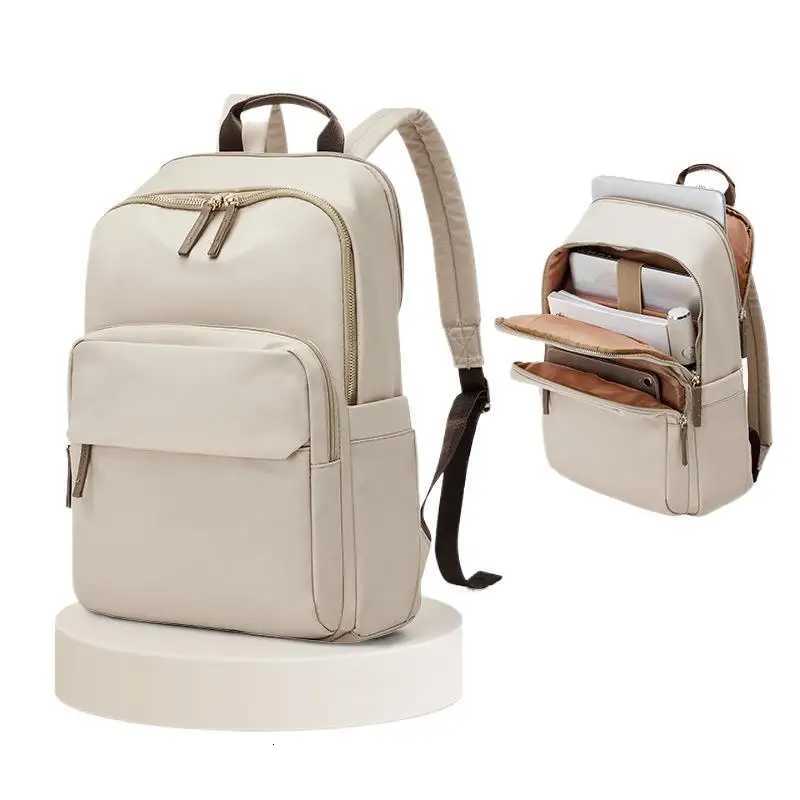 New Simple Large Capacity Backpack Women Travel Business Teacher Backpack Laptop Shoulder Bag Girl School Student Backpack PurseW251114