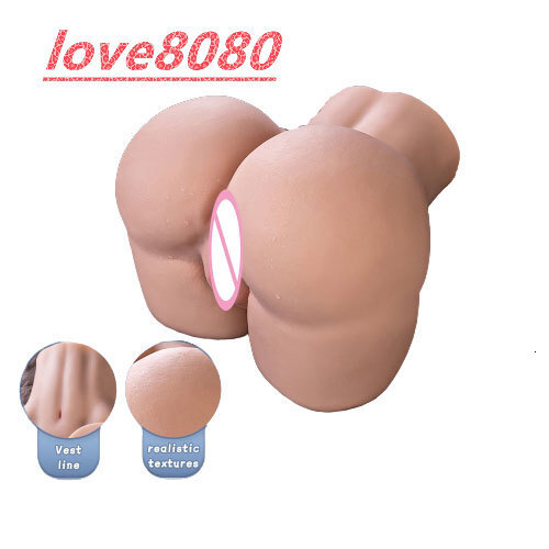 Solid Silicone Doll Half Body Yin Hip Inverted Model Airplane Cup Mens Masturbation Device Has Become a Human FunToy