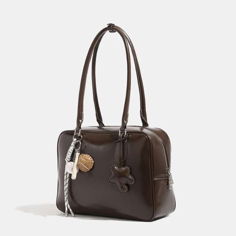 Designer Bag Boston Underarm Tote Bags For Women Designer Handbag And Purses 2025 New In Vintage Large Capacity Commuting Shoulder