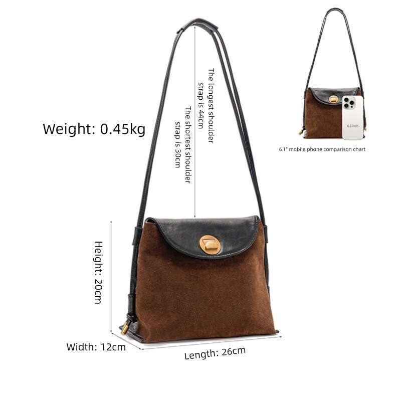 Luxury Bag Designer JOGUJOS Genuine Leather Crossbody Casual Versatile Women S Fashion Niche Handbag Commuter Shoulder Bag