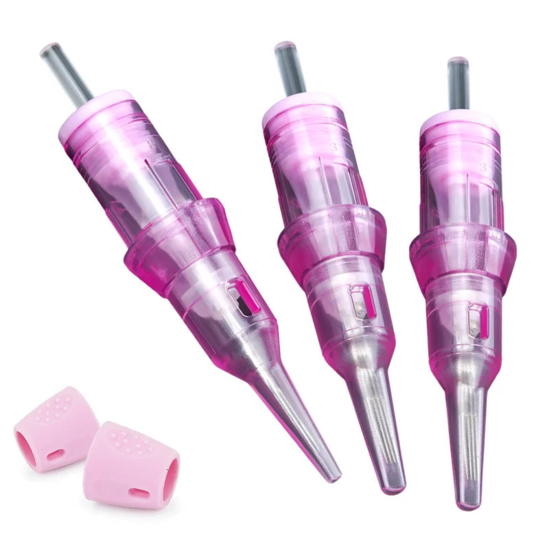 20pcs Sterilized Tattoo Needle Cartridges for Eyebrows Lip Microblading SMP/Pmu Tattoo Cartridge Liners RL/F/RM/RS 250409