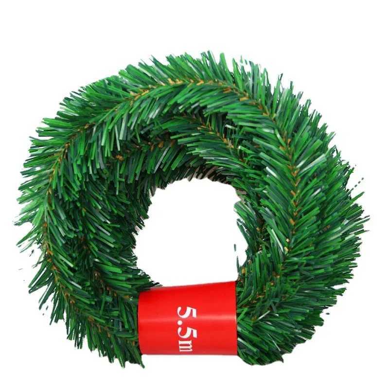 55m Pine Christmas Garland Decorative Green Artificial Xmas Tree Rattan Banner Party Plastic Pendant Tinsel Hanging DecorationM251115