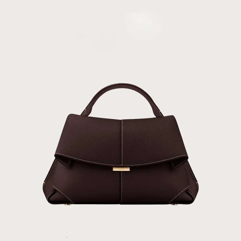 French Smile Bagfrench Leather Women's Bagelegant, Versatile And Stylish Handbag Shoulder Bag