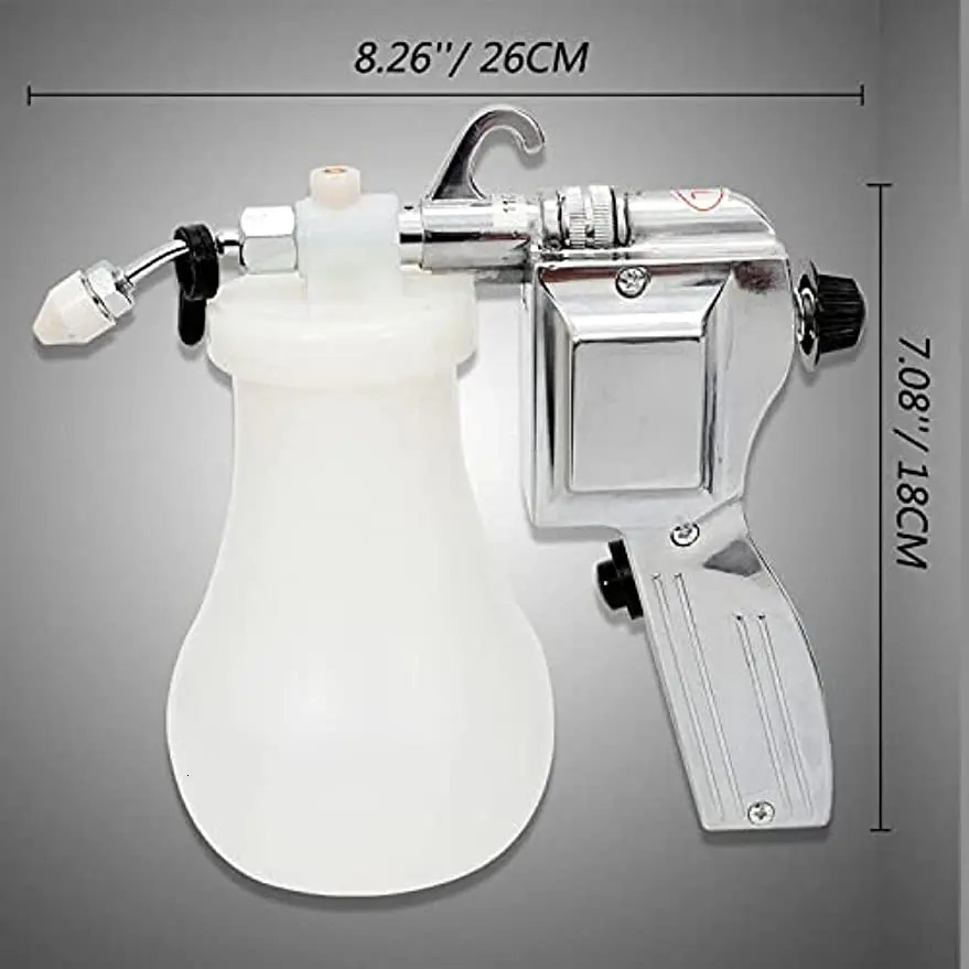 Textile spot cleaning spray gun 60W 110V spray gun pressure adjustable nozzle US plug 0.65L 250410