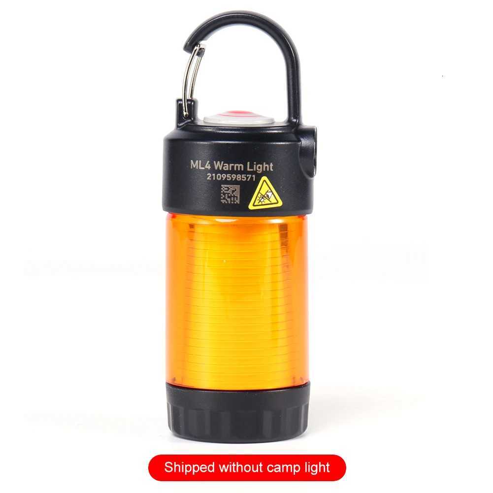 Portable Atmosphere Decorative Camping Light Lampshade Mosquito Repellent Orange for ML4 Camping Light Protective Case M251115