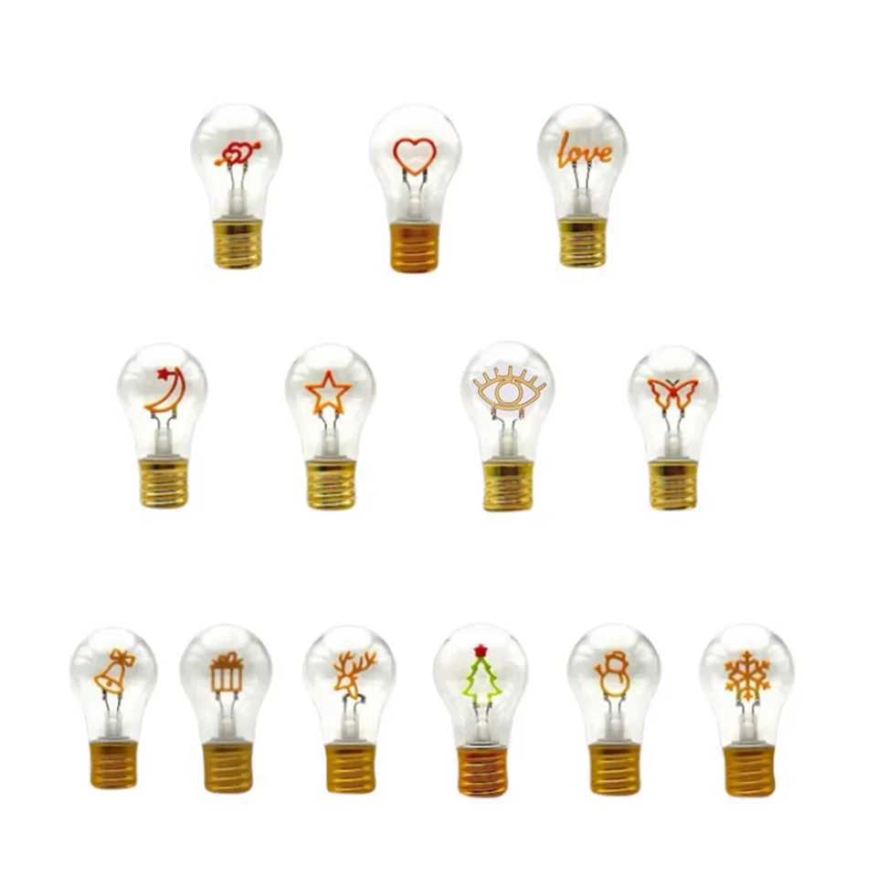 LED Edison Filament Bulbs Art Lights A70 5V Pink Dimmable E40 Charge 360 Degree Energy Decoration Lamps led lights C251115