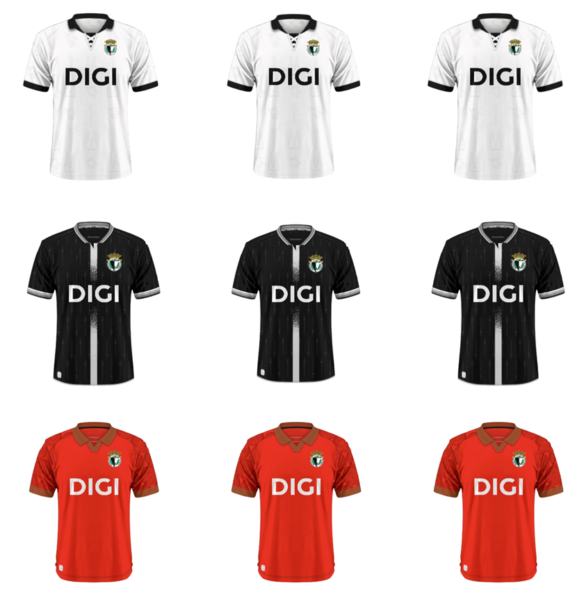 2025 2026 Burgos CF Soccer Jerseys 25 26 F. NINO ALEX CURRO EDU ESPIAU MORANTE DANI OJEDA NAVARRO ATIENZA CAMISETA BERMEJO MUMO LOCAL VISITANTE Football Shirts