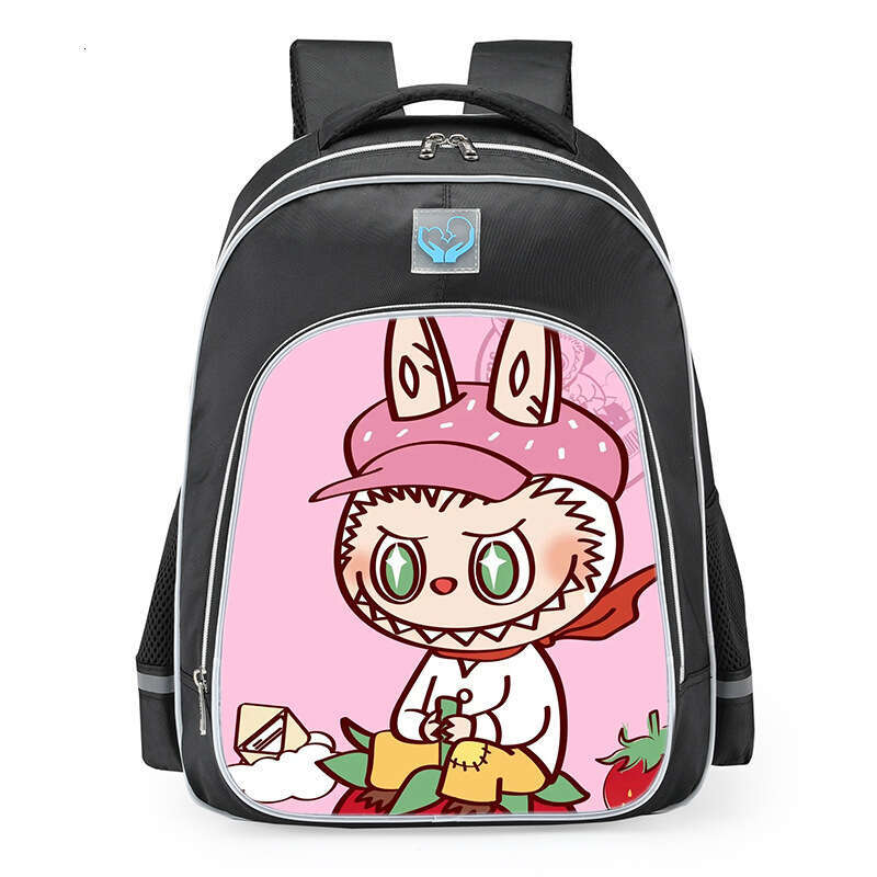 Elementary School Student Male Labubu Large Capacity Kindergarten Backpack Lightweight Reducing Load Children's Bag Female