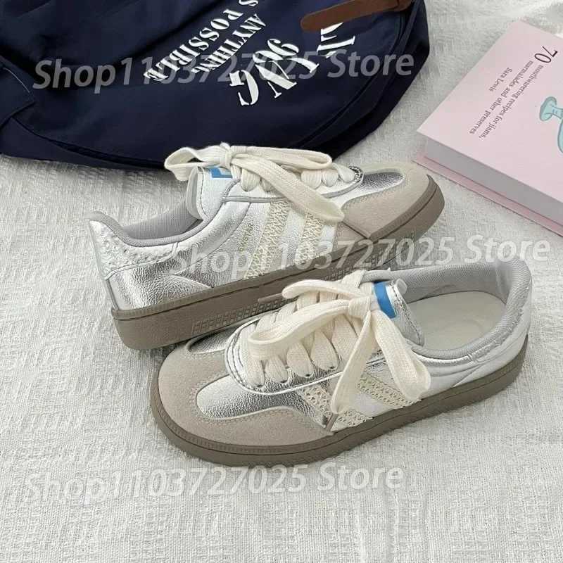 Womens 2025 hot trend casual sports comfortable lace flat tennis breathable jogging shoes Zapatillas De Mujer Y250415