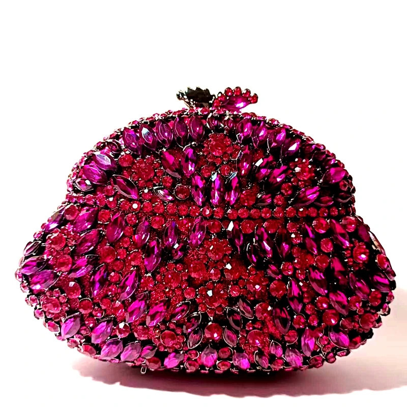 XIYUAN Diamond Evening Bag Women Rhinestone Wedding Bridal Clutch Fashion Ladies Celebrities Crystal Handbag for Party 250409