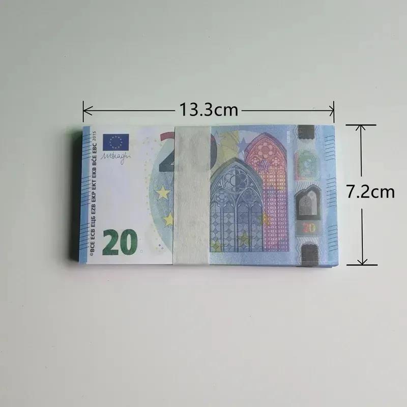 Fake Money Movie Prop Money Banknote Party 10 20 50 100 200 US Dollar Euros pound English banknotes Realistic Toy Bar Props Copy Currency 100 PCS/Pack