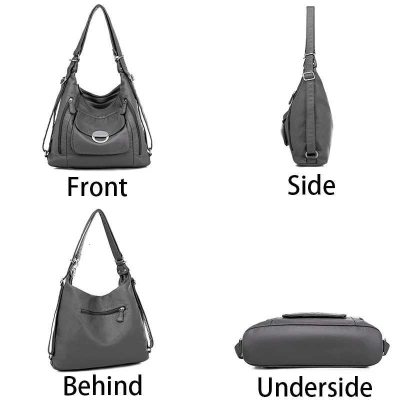 Molihuakai Leather Luxury Handbags women bags designer Multifunction Shoulder Bags for Women 2022 New Travel Back PackW251115