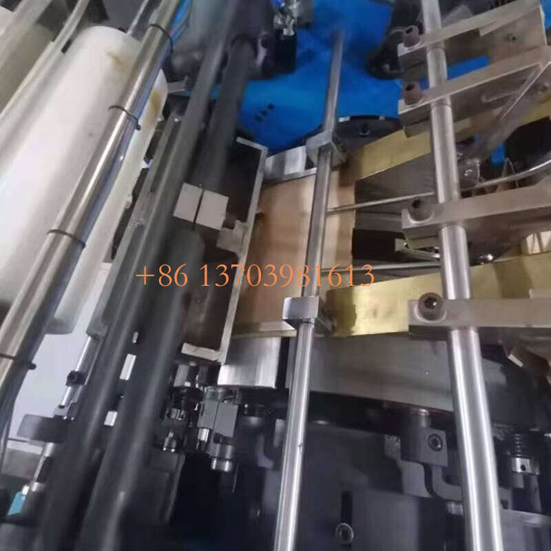 China Factory Fully Automatic Square Bottom Paper Bag Making Machine With Twisted Handle Online