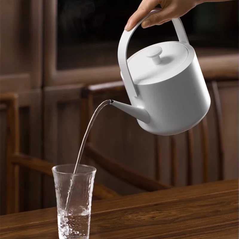220V Retro Style Electric Kettle 600ML Stainless Steel Water Boiler 1200W Thermostat Teapot Fast Boiling Y251114