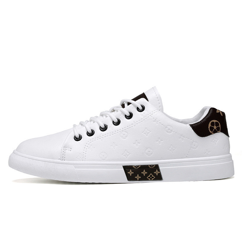 New Free shipping casual shoes men's board shoes flat shoes casual comfortable trendy shoes printed classic