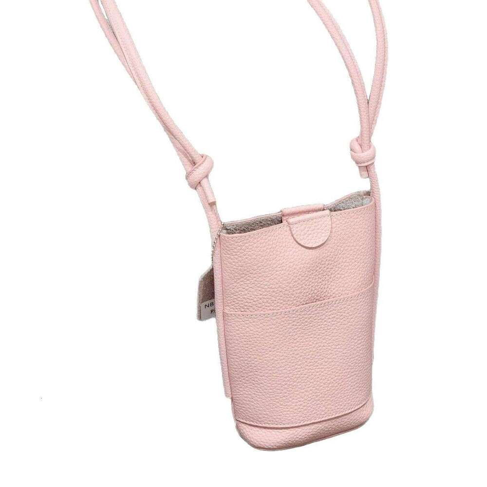 Mm Women's Bags New Super Popular Crossbody Small Square Women's Top Layer Cowhide Texture Phone Bag, Exquisite Mini Shoulder Bag