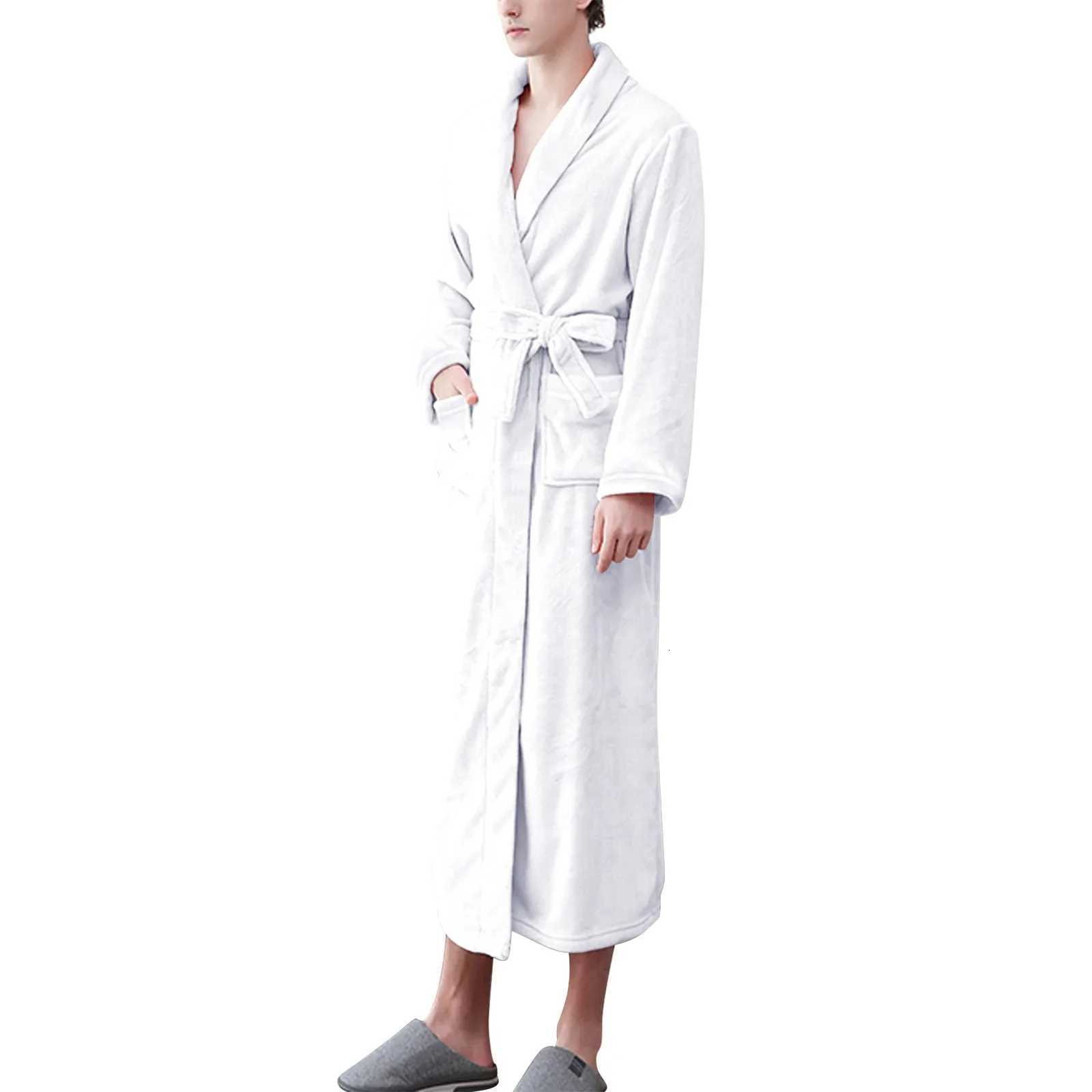 100 Cotton Bathrobe For Men Long Thick Absorbent Terry Bath Robe Kimono Men Towel Bathrobe Plus Sleepwear Women Dressing Gown C251115