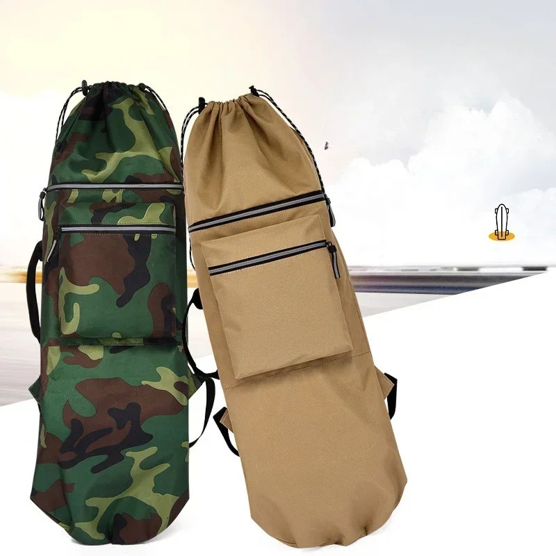 Skateboard Bag Double Rocker Lightweight Waterproof Yoga Bag Fitness Surfboard Bag Large Capacity Shoulder Flipper Bag 251114