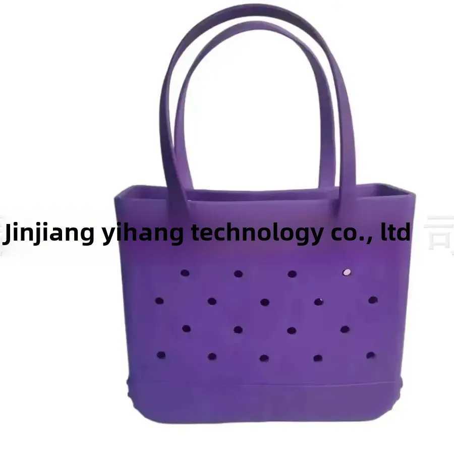 Creative and cute EVA hole beach bag various colors fashionable and soft suitable for women and girls W250415