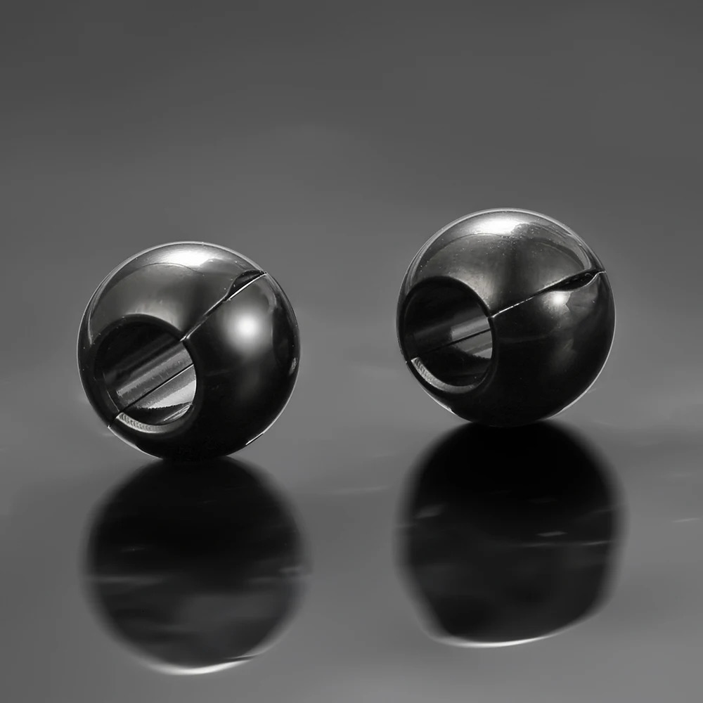 Casvort 2PCS Daily Casual Ear Weights Hangers Lobe Cuff Ear Gauges Plug Expander Stainless Steel Piercing Women Men Body Jewelry 250408