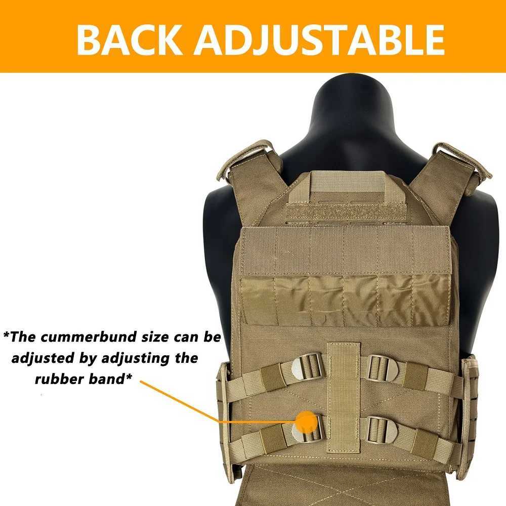 Special Offer Clearance 1000D Nylon Laser Cutting Modular Quick Release Adjustable Tactical Vest for Hunting (CB MCBK) XJ251114