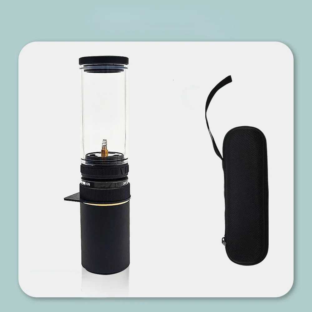 Mini Portable Aluminum Alloy Outdoor Camping Gas Candles Lamp Lantern with Gas Cartridge M251115