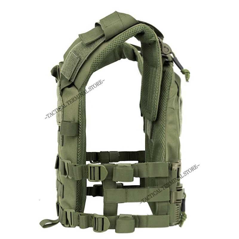19 Plate Carrier Tactical Vest Comfortable Quick Release on/off Hunting Cummerbund Fast Adjust Multi-size Airsoft Molle Gear XJ251114