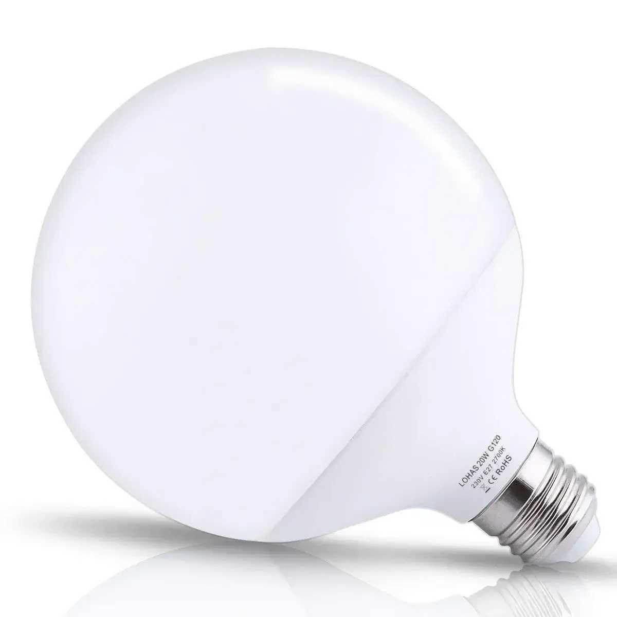 Melery E26 E27 LED Light Bulb 20W Globe G120 Lamp Edison Screw 200W Equivalent Daylight Warm Cold White 2700K 1800lm Home Using C251115