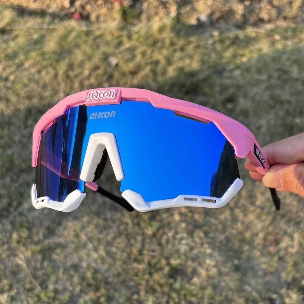 SCICON Bicycle Glasses Mountain Bike Glasses Road Bike Glasses Mens Outdoor Sports Bike Sunglasses Y250414