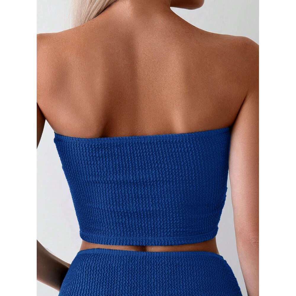 Women's Swimwear designer Strapless High Waisted Longe Bathing Suits Two Piece Swimsuit Classic Swimwear Fashion Summer Suitable for the beach