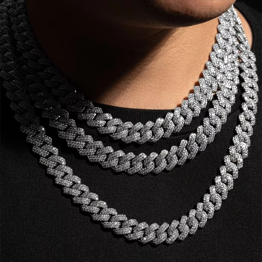 Perfect Quality Stainless Steel Cuban k Necklace Men Featuring Thick Chunky Design