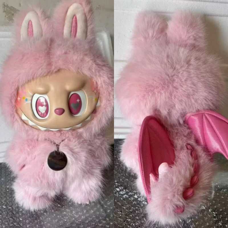 2025 inventory monster Labubu series 38cm Zimomo Big Angel creative model picture vinyl pendant decoration holiday gift X250415