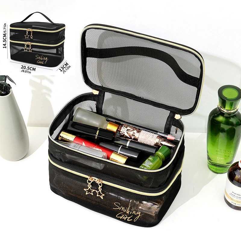 Outdoor multifunctional travel makeup bag womens toilet organizer waterproof womens storage boxXJ250415