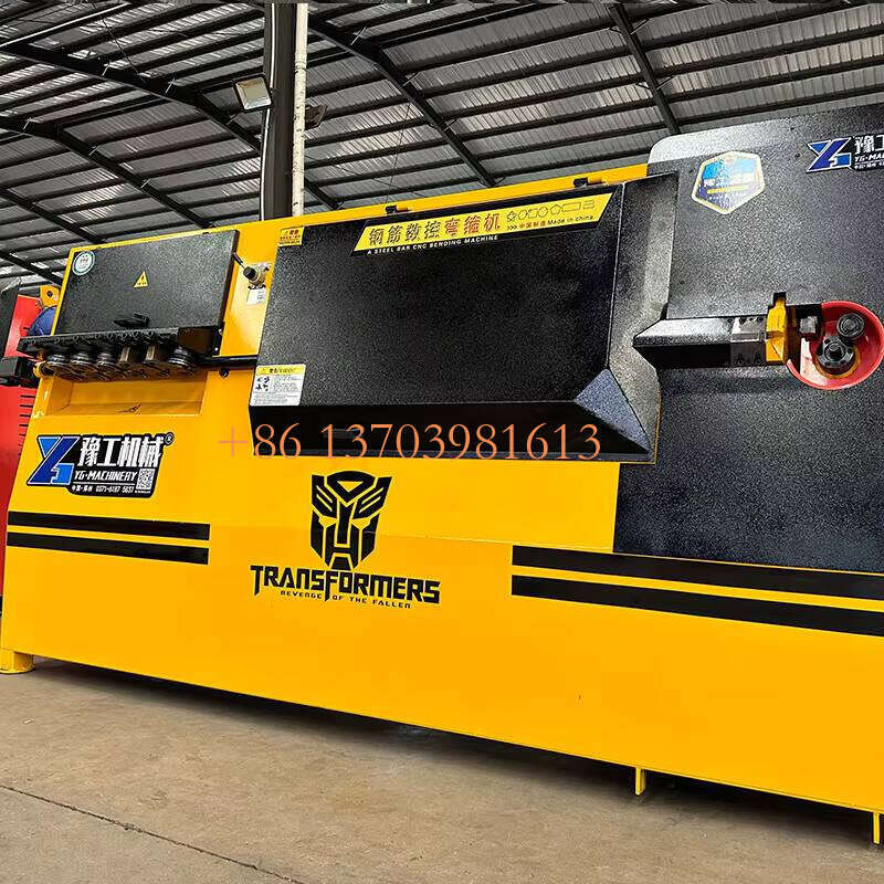 Heavy-Duty 15kW Rebar Bender - 60mm Max Diameter & 360° Continuous Rotation