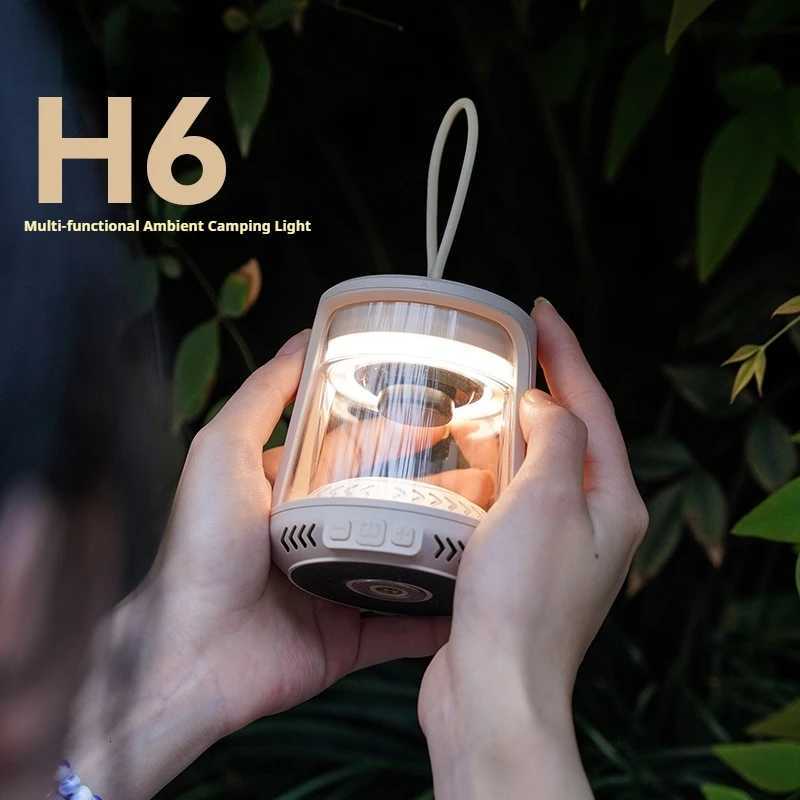 Camping Lantern Warm Light Long Battery Life Portable Tent Light Outdoor Camping Hanging Lamp Rechargeable Atmosphere Lighting M251115